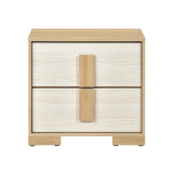 Sterling Natural/White Nightstand by Homelegance at Eve Furniture