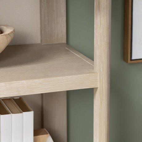 Sterling Tan Bookcase by Crestview at Eve Furniture