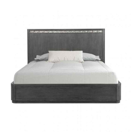 Sterling West Ash Gray 4-Piece Queen Bedroom Set (N2) by Furniture of America at Eve Furniture