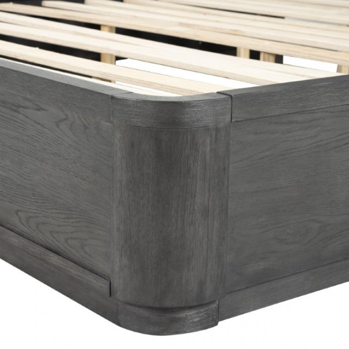 Sterling West Ash Gray 4-Piece Queen Bedroom Set (N2) by Furniture of America at Eve Furniture