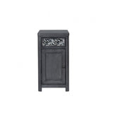 Sterling West Ash Gray Chairside Table by Furniture of America at Eve Furniture