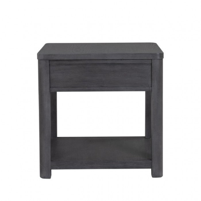 Sterling West Ash Gray End Table by Furniture of America at Eve Furniture