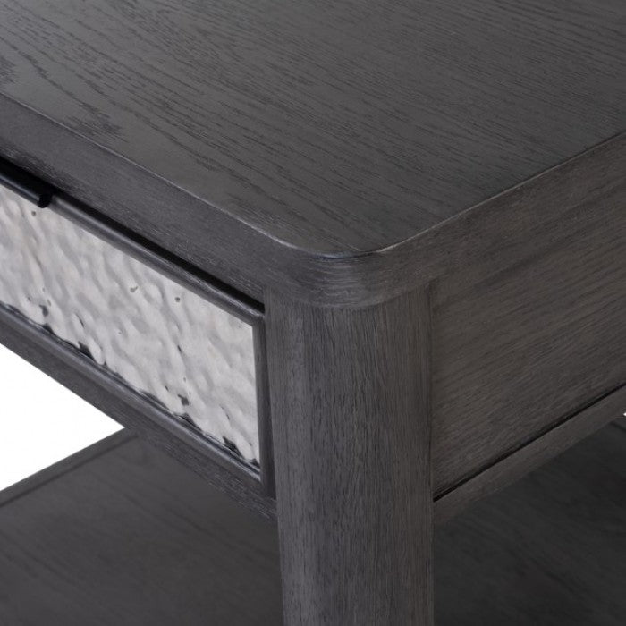 Sterling West Ash Gray End Table by Furniture of America at Eve Furniture