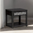Sterling West Ash Gray End Table by Furniture of America at Eve Furniture