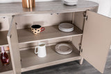 Sterling West White Oak Server by Furniture of America at Eve Furniture