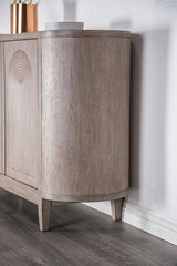 Sterling West White Oak Server by Furniture of America at Eve Furniture