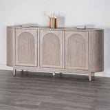 Sterling West White Oak Server by Furniture of America at Eve Furniture