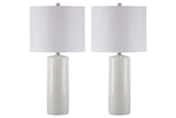 Steuben White Table Lamp by Ashley at Eve Furniture