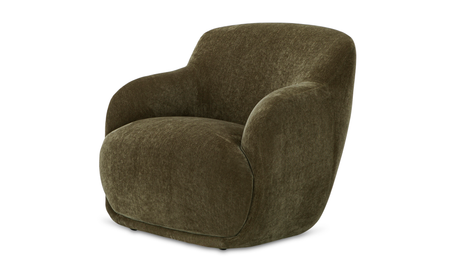 Stevie Lounge Chair Cedar Green by Moe's Home at Eve Furniture