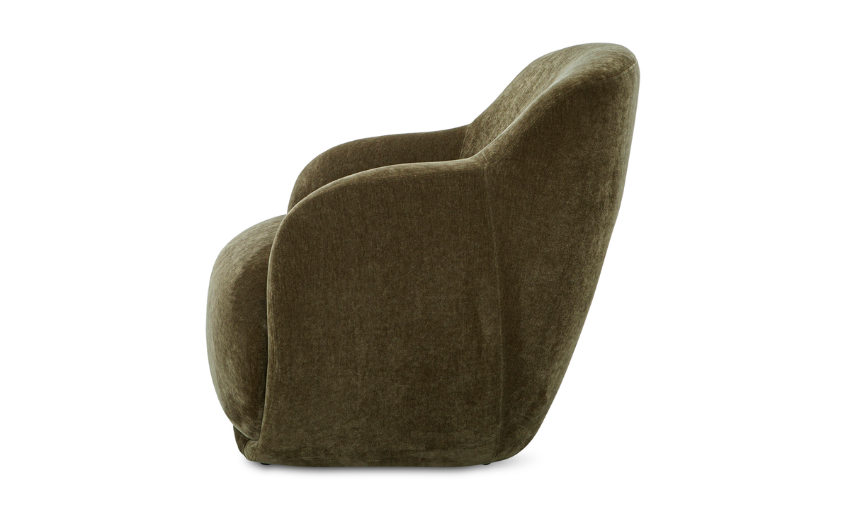 Stevie Lounge Chair Cedar Green by Moe's Home at Eve Furniture