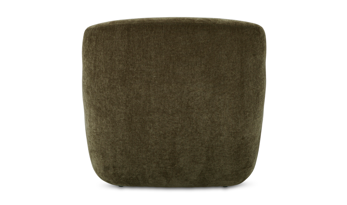 Stevie Lounge Chair Cedar Green by Moe's Home at Eve Furniture