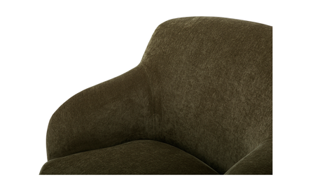 Stevie Lounge Chair Cedar Green by Moe's Home at Eve Furniture