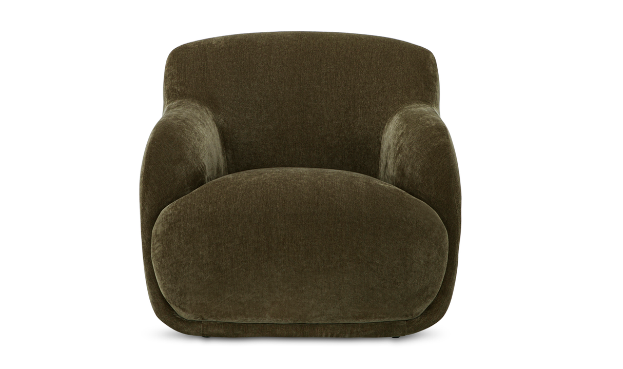 Stevie Lounge Chair Cedar Green by Moe's Home at Eve Furniture