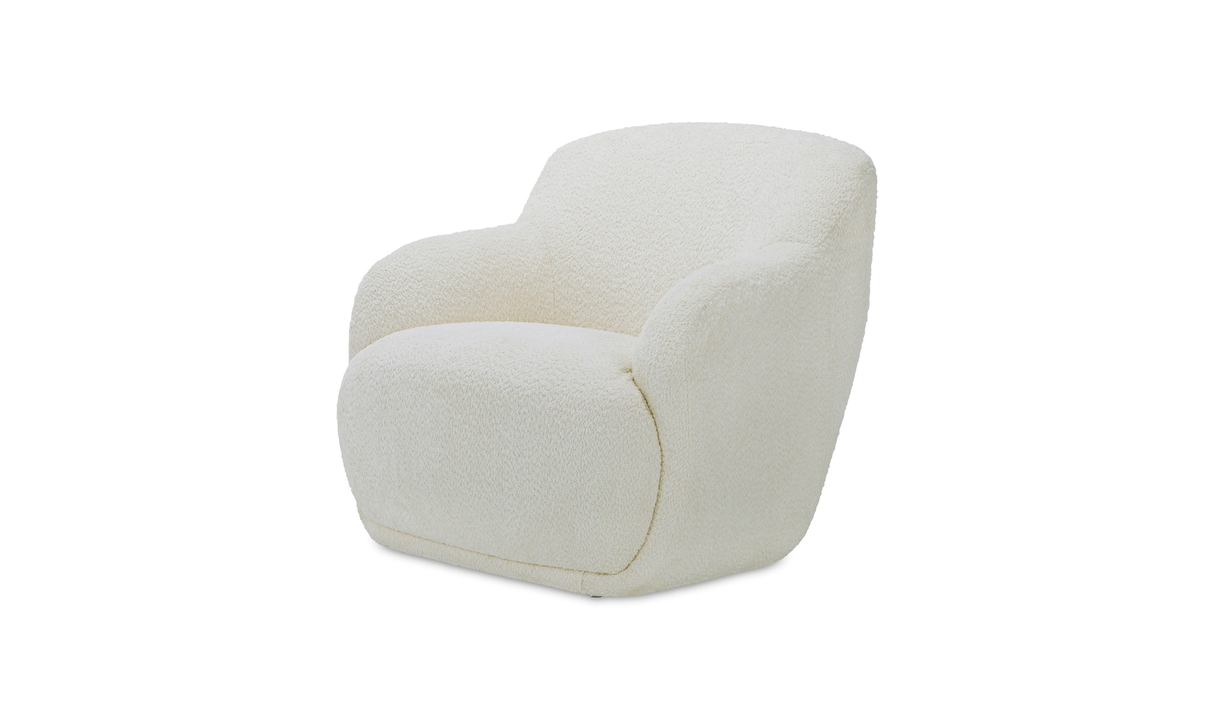 Stevie Lounge Chair Cream by Moe's Home at Eve Furniture