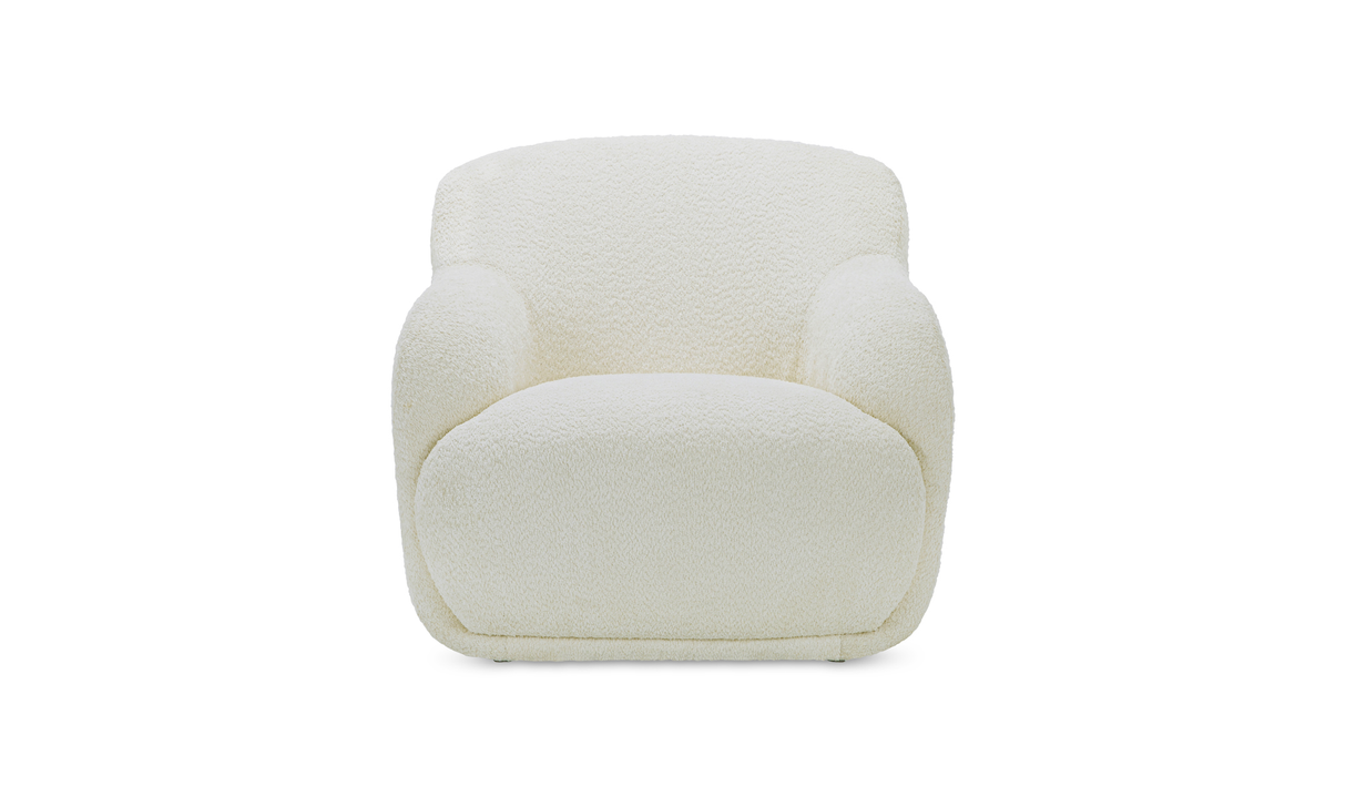 Stevie Lounge Chair Cream by Moe's Home at Eve Furniture