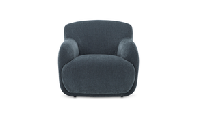 Stevie Lounge Chair Slate Blue by Moe's Home at Eve Furniture