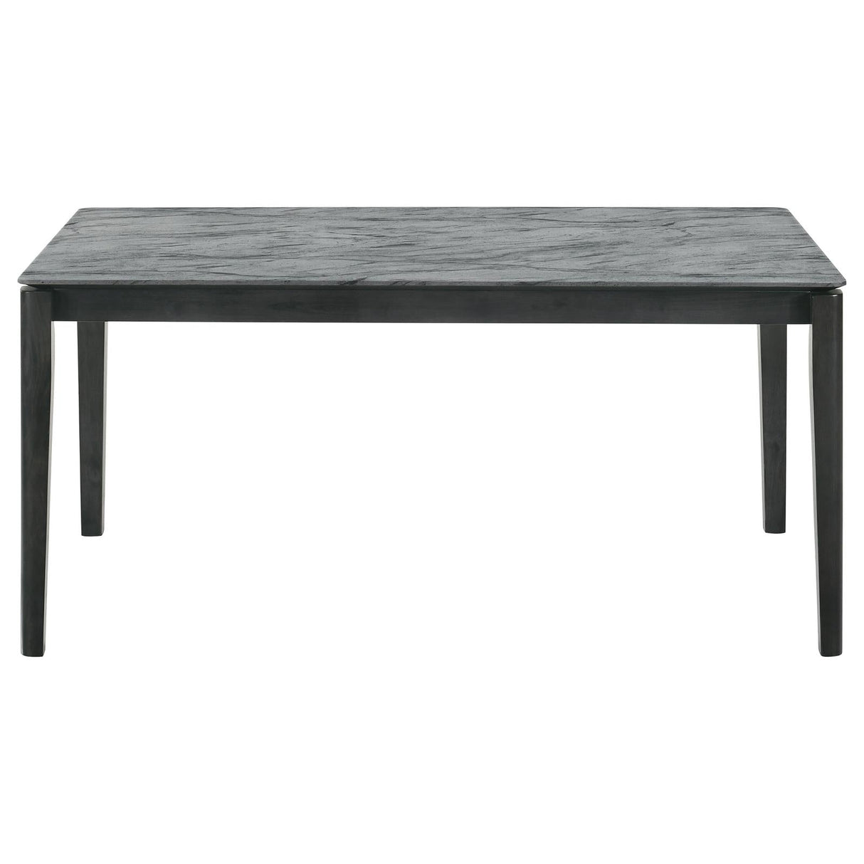 Stevie Faux Marble Top Rectangular Dining Table