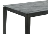 Stevie Faux Marble Top Rectangular Dining Table