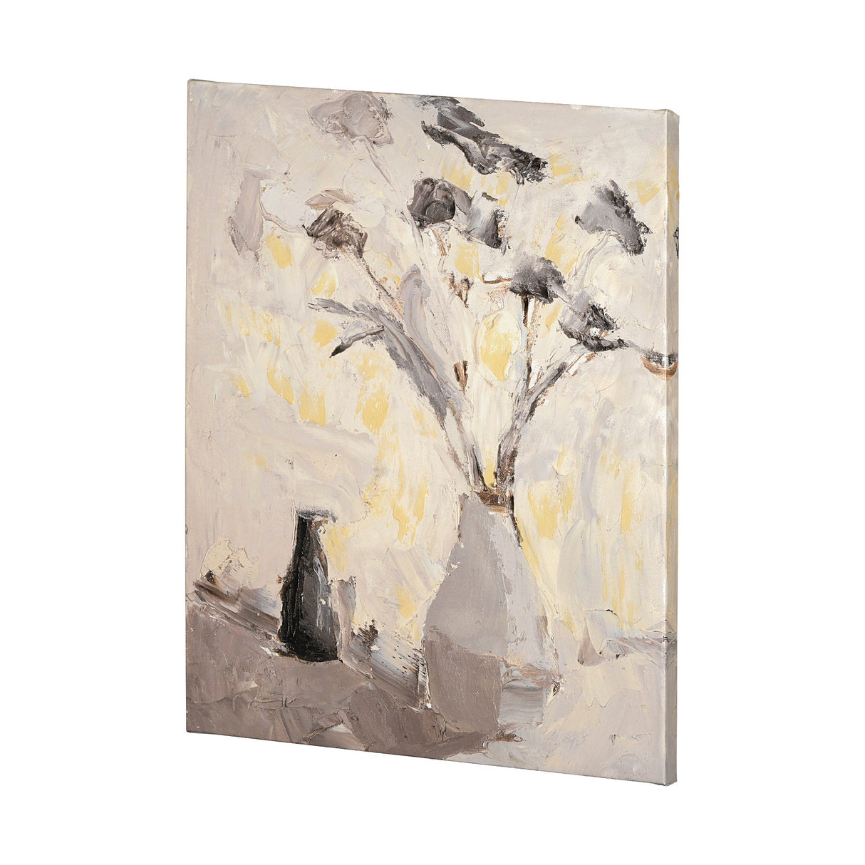 Still Life by Julie Devine a Hand Embellished Textured Canvas by Mercana at Eve Furniture