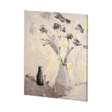 Still Life by Julie Devine a Hand Embellished Textured Canvas by Mercana at Eve Furniture