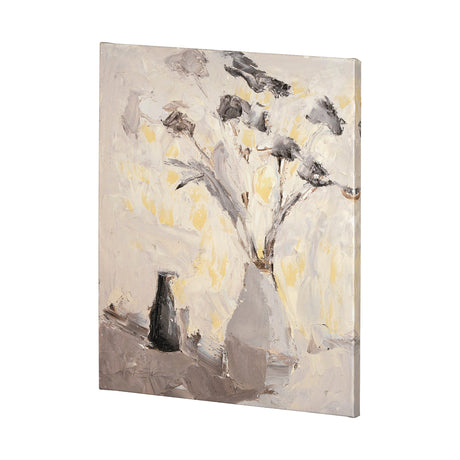Still Life by Julie Devine a Hand Embellished Textured Canvas by Mercana at Eve Furniture