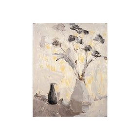 Still Life by Julie Devine a Hand Embellished Textured Canvas by Mercana at Eve Furniture