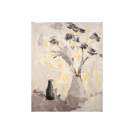 Still Life by Julie Devine a Hand Embellished Textured Canvas by Mercana at Eve Furniture