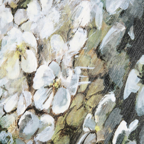 Still life flowers I by Mercana Studio a Hand Embellished Textured Canvas by Mercana at Eve Furniture