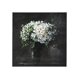 Still life flowers I by Mercana Studio a Hand Embellished Textured Canvas by Mercana at Eve Furniture