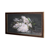 Still Life Flowers I by Mercana Studio a Hand Embellished Textured Framed Art Print by Mercana at Eve Furniture