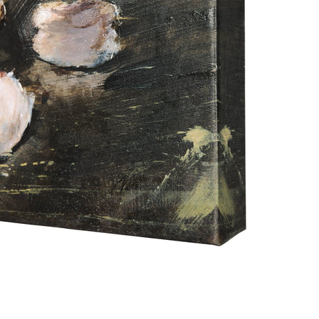 Still life flowers IV by Mercana Studio a Hand Embellished Textured Canvas by Mercana at Eve Furniture