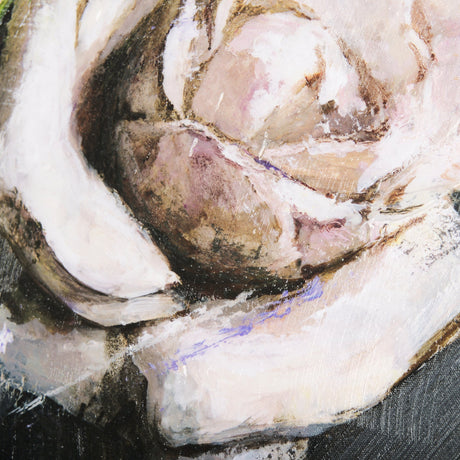 Still life flowers IV by Mercana Studio a Hand Embellished Textured Canvas by Mercana at Eve Furniture