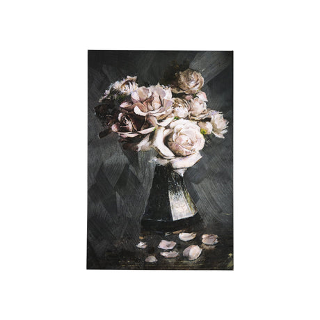 Still life flowers IV by Mercana Studio a Hand Embellished Textured Canvas by Mercana at Eve Furniture