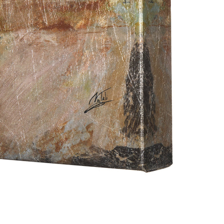 Still Life with Cherries by Mercana Studio a Hand Embellished Textured Canvas by Mercana at Eve Furniture