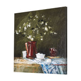 Still Life with Crock by Mercana Studio a Hand Embellished Textured Canvas by Mercana at Eve Furniture