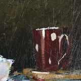 Still Life with Crock by Mercana Studio a Hand Embellished Textured Canvas by Mercana at Eve Furniture