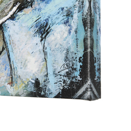 Still Life with Peaches by Mercana Studio a Hand Embellished Textured Canvas by Mercana at Eve Furniture