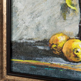 Still Life with Tangerine by Mercana Studio a Hand Embellished Textured Framed Art Print by Mercana at Eve Furniture