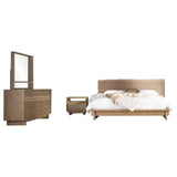 Stillwater Oak 4-Piece Queen Bedroom Set by Coaster at Eve Furniture