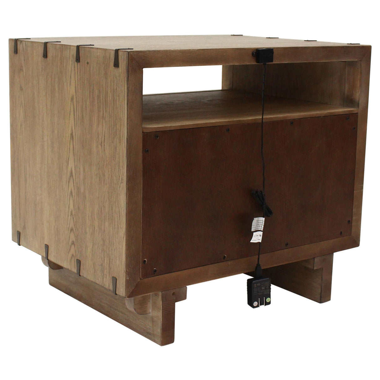 Stillwater Weathered Oak 2-drawer Nightstand by Coaster at Eve Furniture