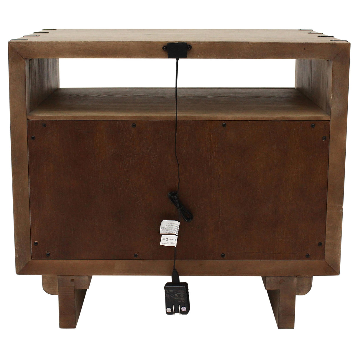Stillwater Weathered Oak 2-drawer Nightstand by Coaster at Eve Furniture
