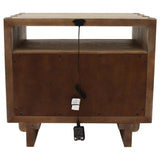 Stillwater Weathered Oak 2-drawer Nightstand by Coaster at Eve Furniture