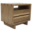 Stillwater Weathered Oak 2-drawer Nightstand by Coaster at Eve Furniture