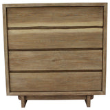 Stillwater Weathered Oak 4-drawer Chest by Coaster at Eve Furniture