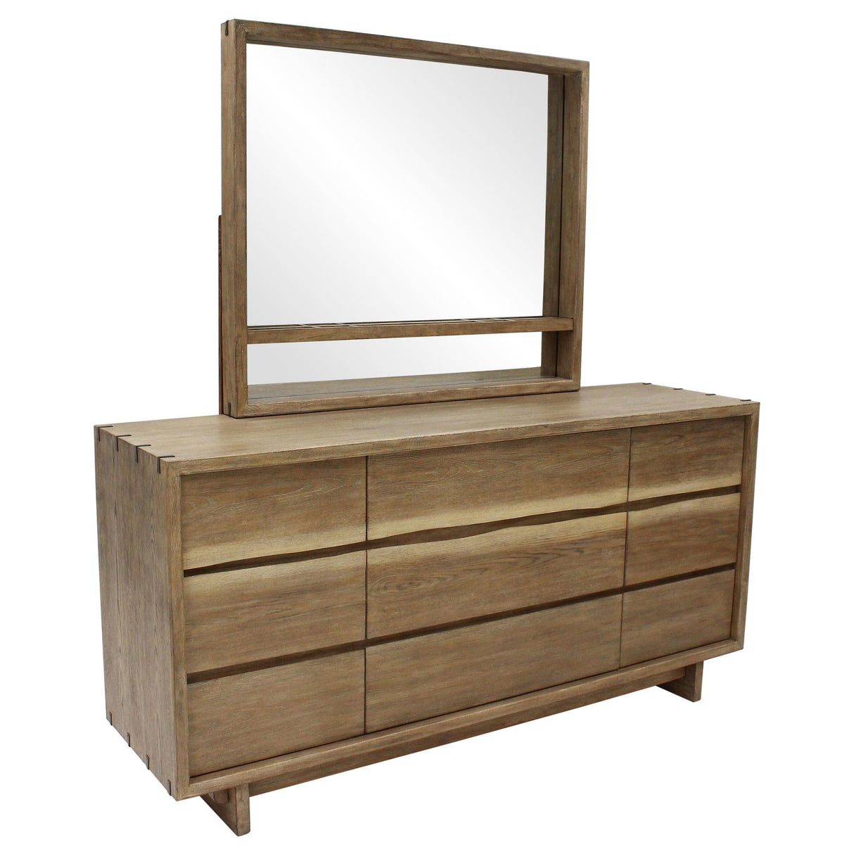 Stillwater Weathered Oak 9-drawer Dresser by Coaster at Eve Furniture