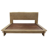 Stillwater Weathered Oak Eastern King Platform Bed by Coaster at Eve Furniture