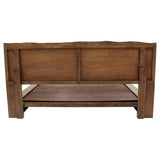 Stillwater Weathered Oak Eastern King Platform Bed by Coaster at Eve Furniture