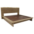 Stillwater Weathered Oak Eastern King Platform Bed by Coaster at Eve Furniture