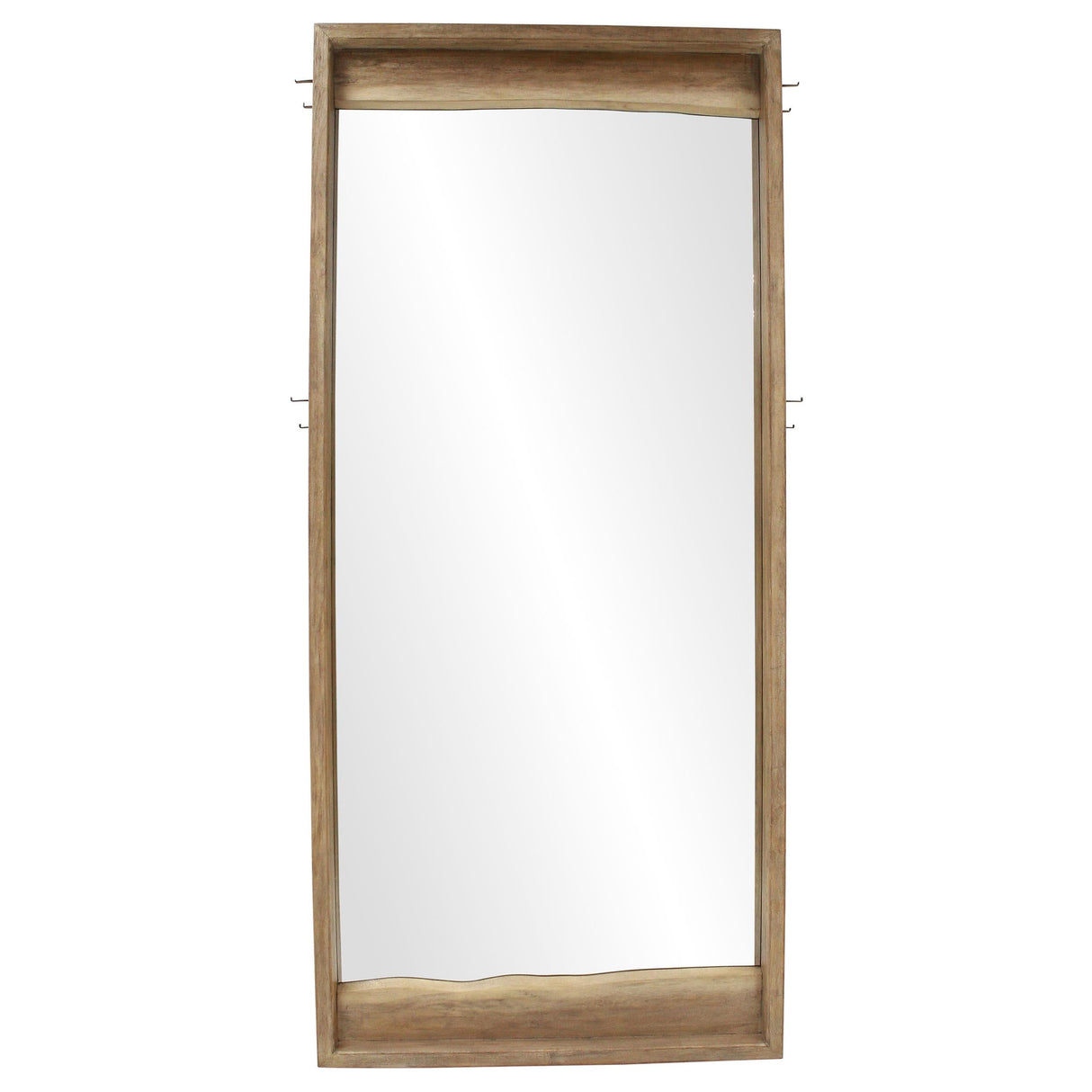 Stillwater Weathered Oak Full-Length Floor Mirror by Coaster at Eve Furniture