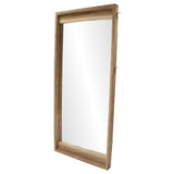 Stillwater Weathered Oak Full-Length Floor Mirror by Coaster at Eve Furniture